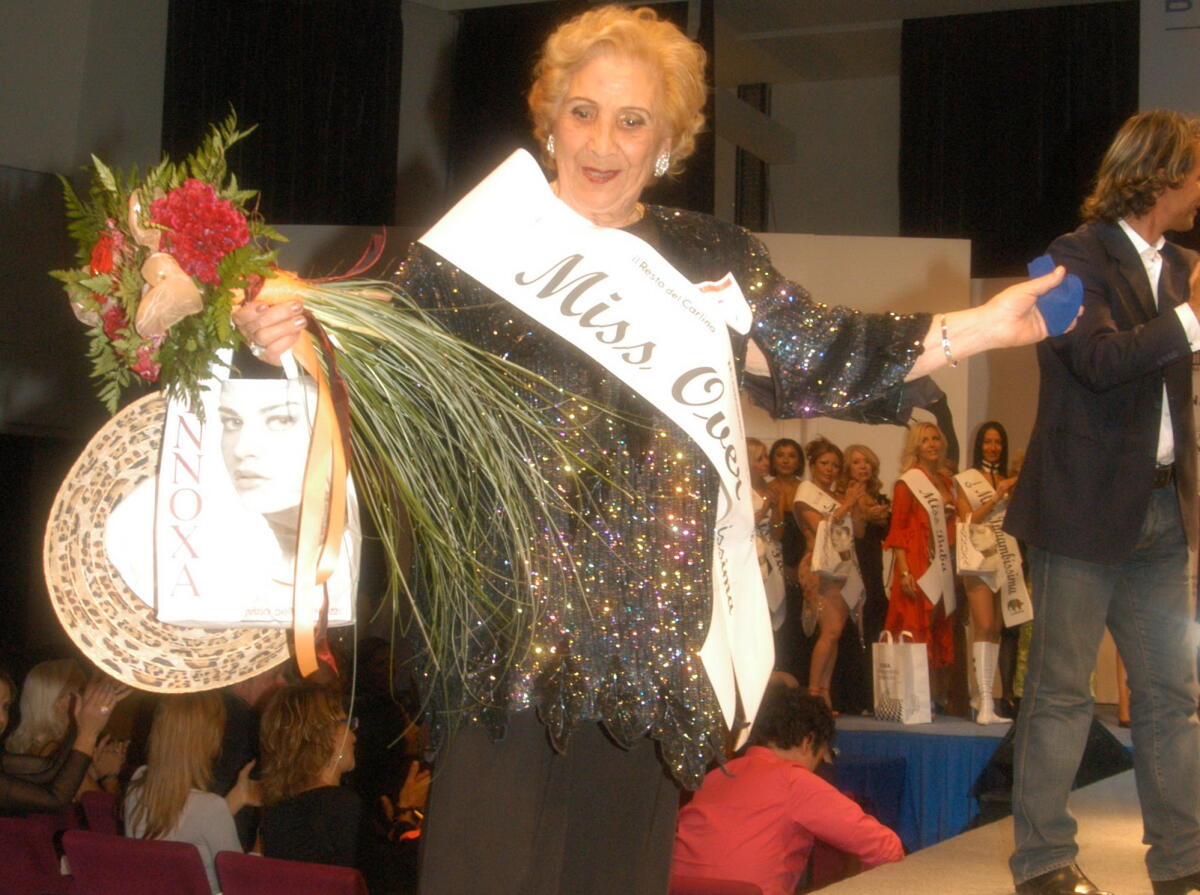 Eletta a Pesaro la nonna pi&#249; bella d&#146;Italia - 