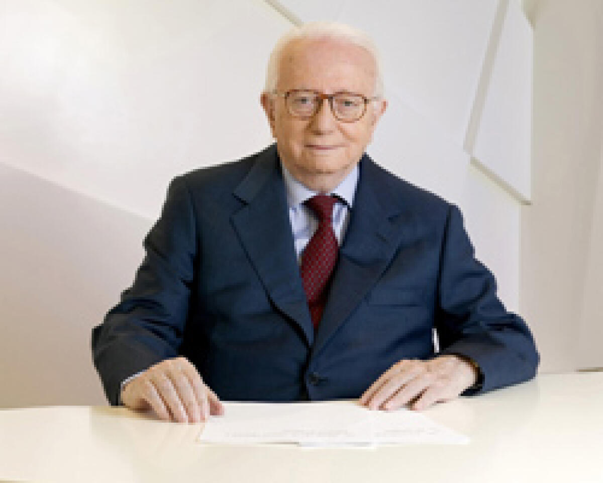 Enzo Biagi: premiato nel 2005 a Riccione - 