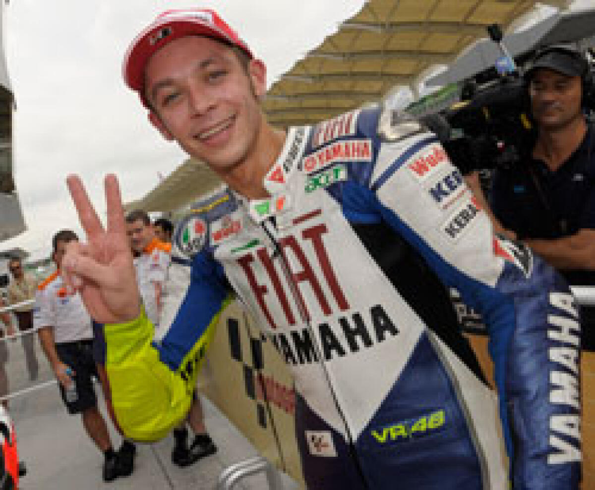 Valentino Rossi passa alla Bridgestone -