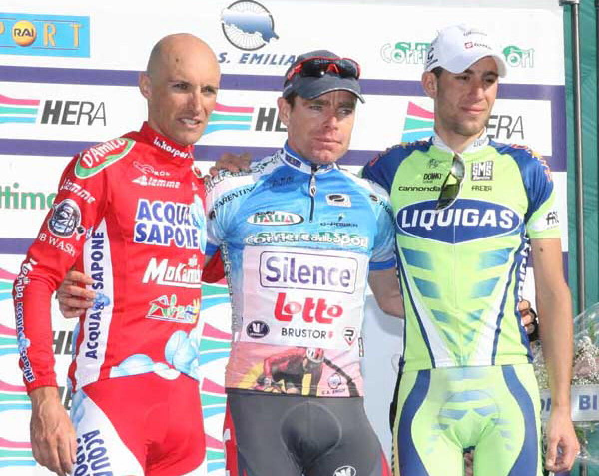 Vince la Coppi e Bartali l'australiano Cadel Evans - 