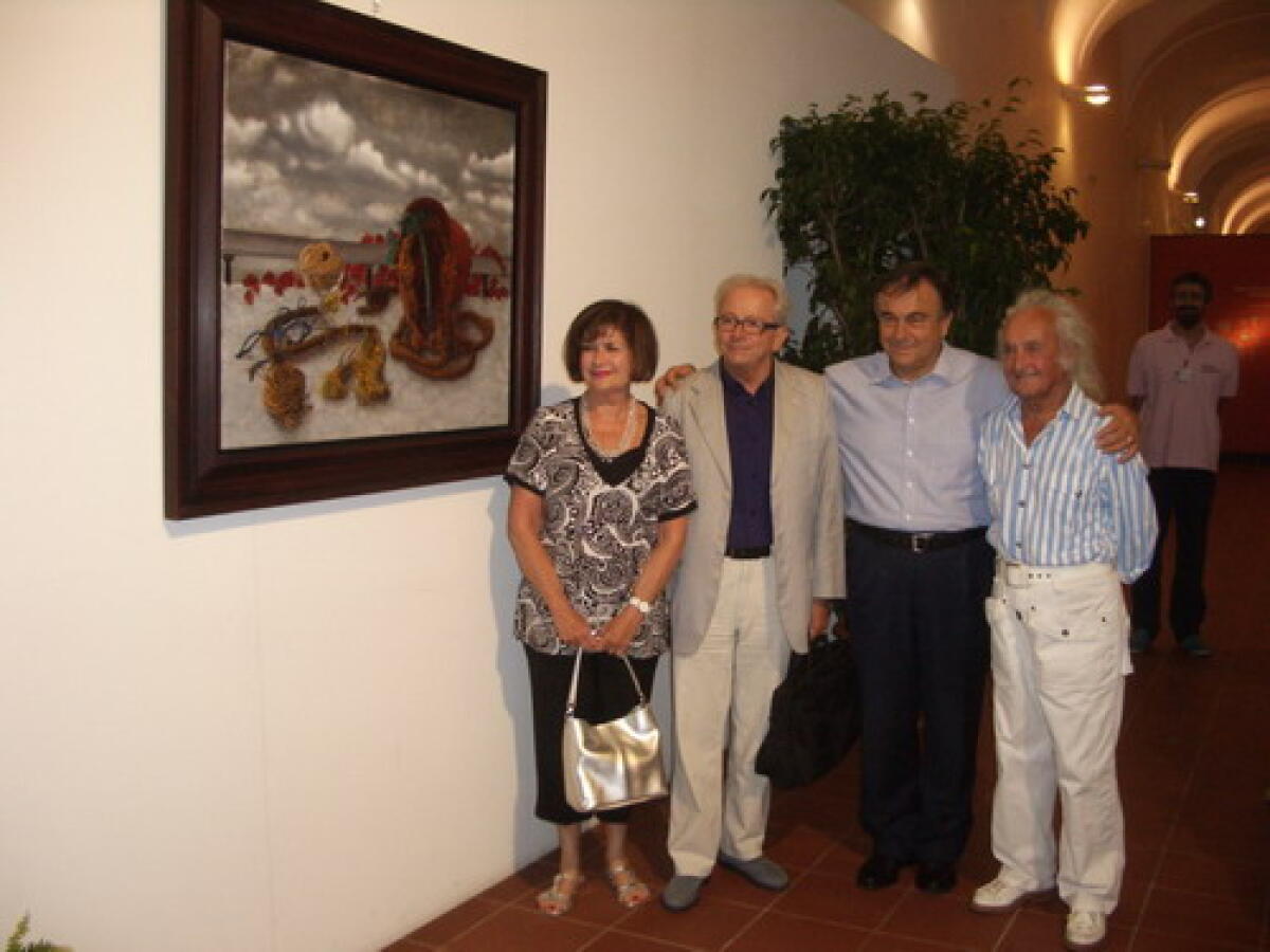 Il pittore Gualtieri dona tre opere al museo di Rimini -