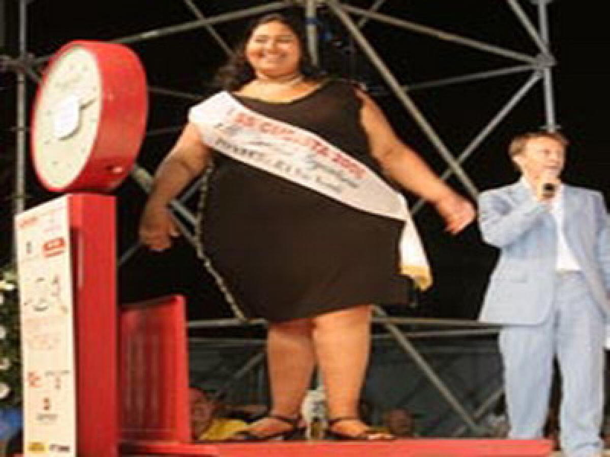 Eletti Miss e Mr ciccioni. -