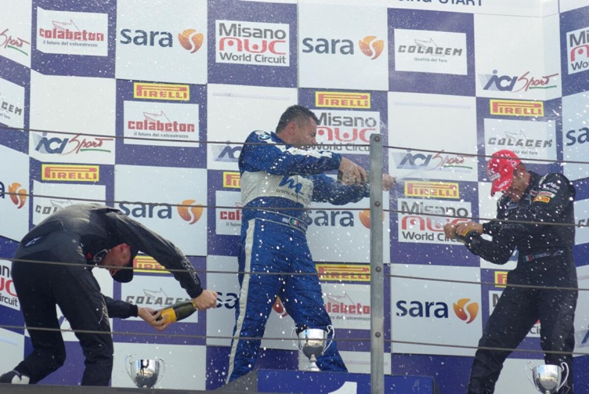 auto: Gabellini trionfa sul circuito di Misano -