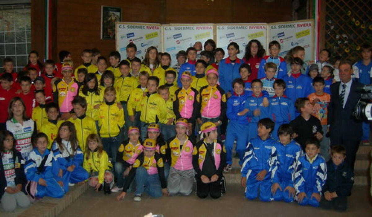 Ciclismo giovanile: premiazione 'Memorial Pio Paganelli' -