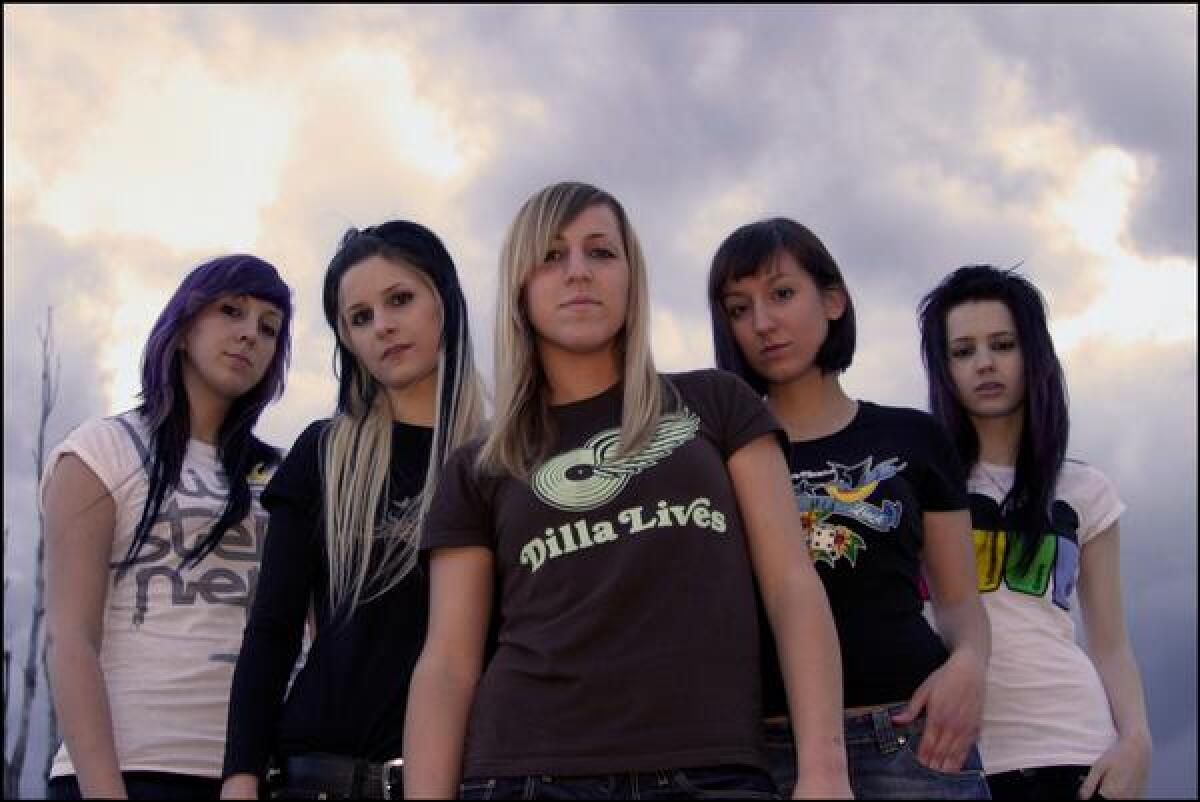 Concerto al vidia dei Charleston, band femminile -