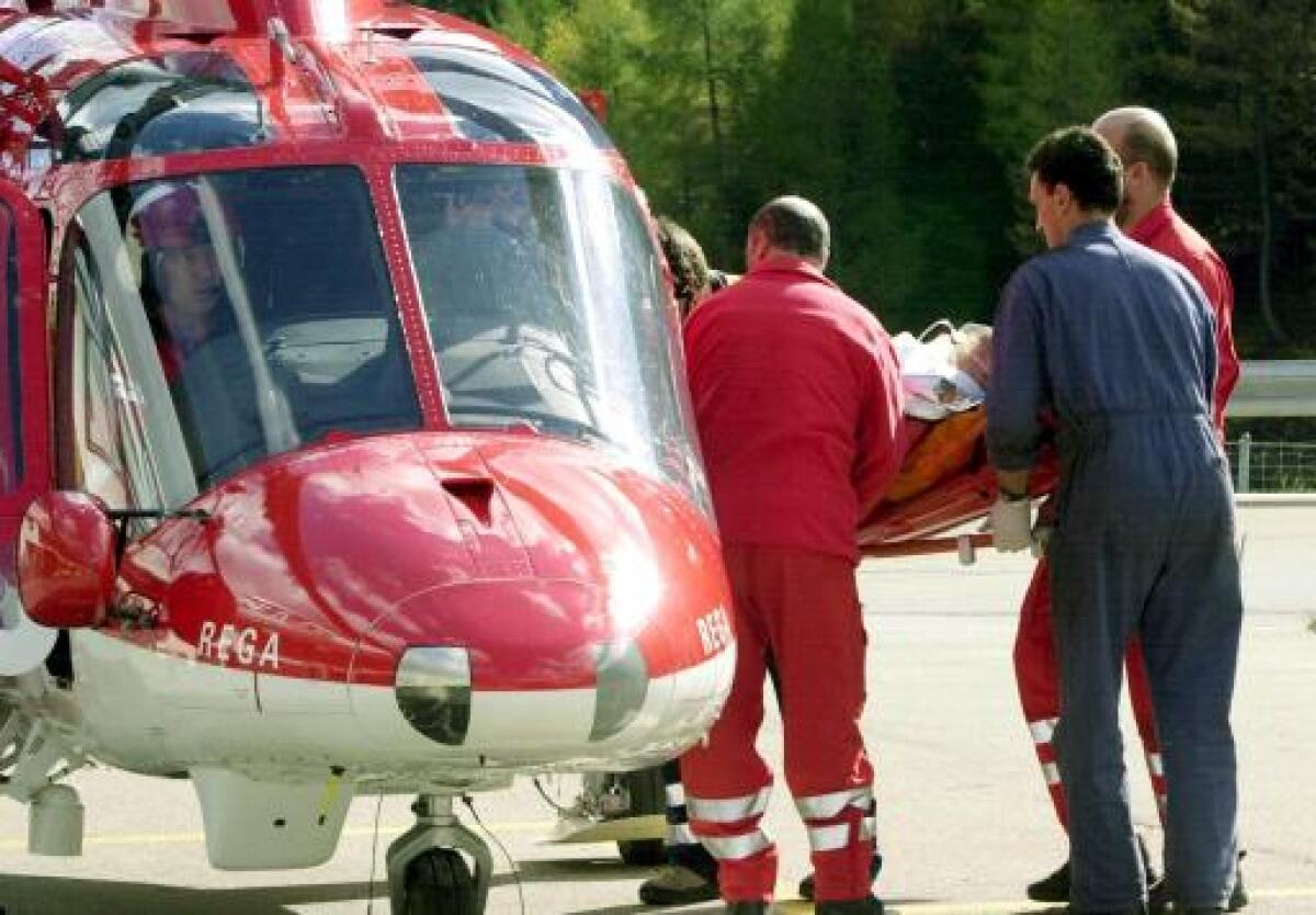 Paziente trasportato a Roma con Elicottero dell'Aeronautica di Rimini - 