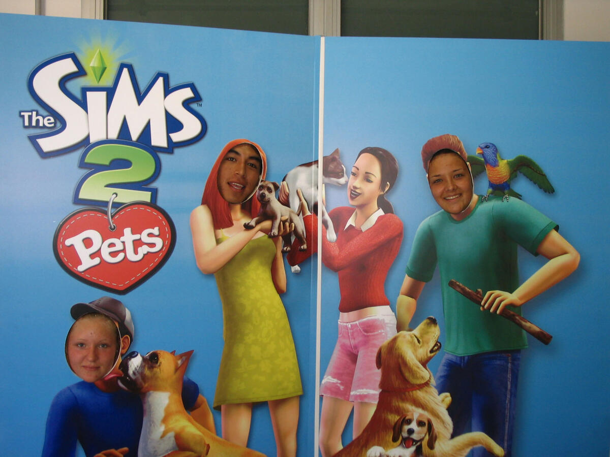 All'Acquafan raduno di The Sims -