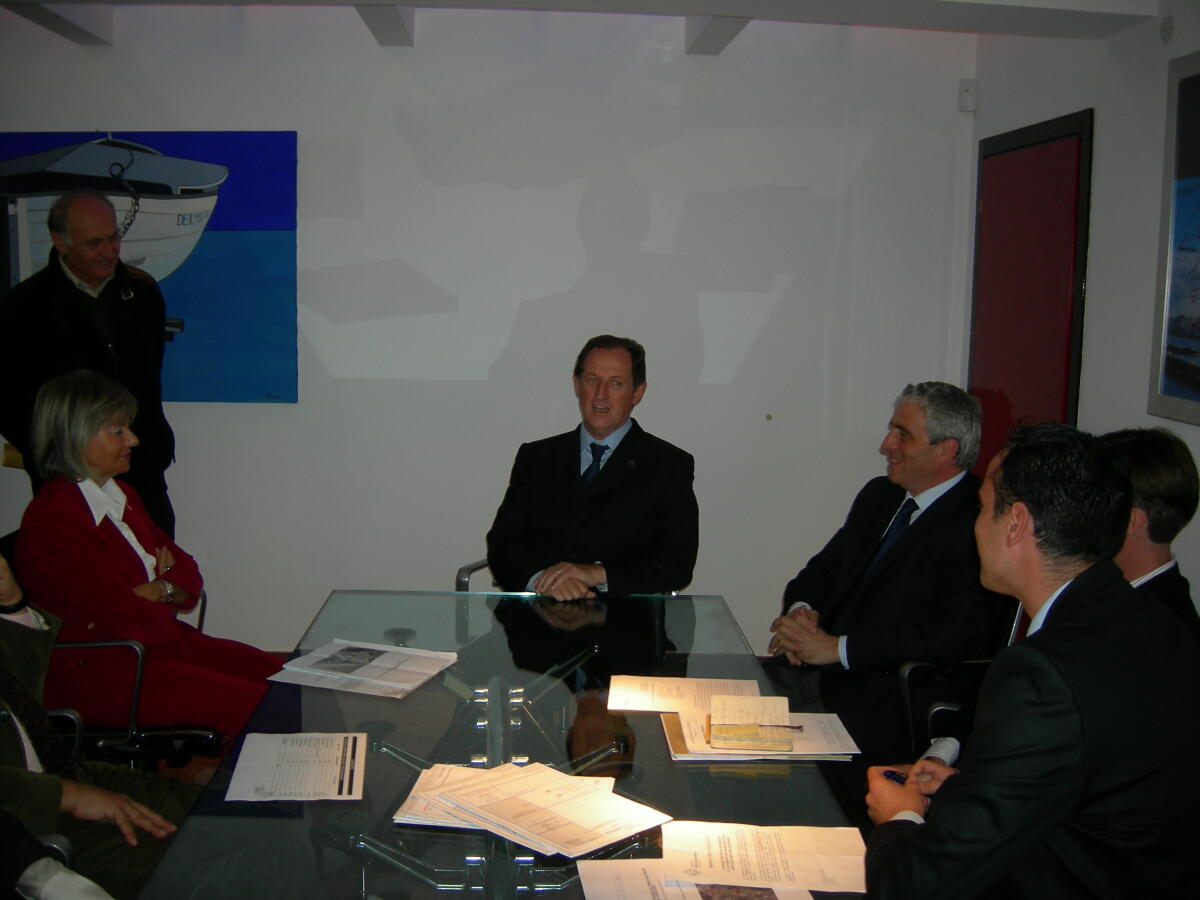 A Bellaria visita del sottosegretario Mario Mantovani -