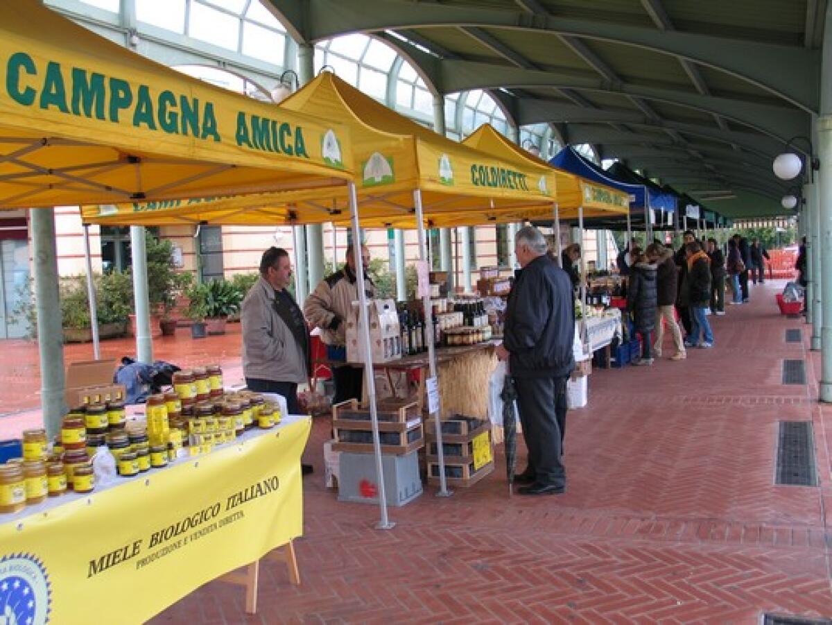 Mercatino agricolo a Santarcangelo -