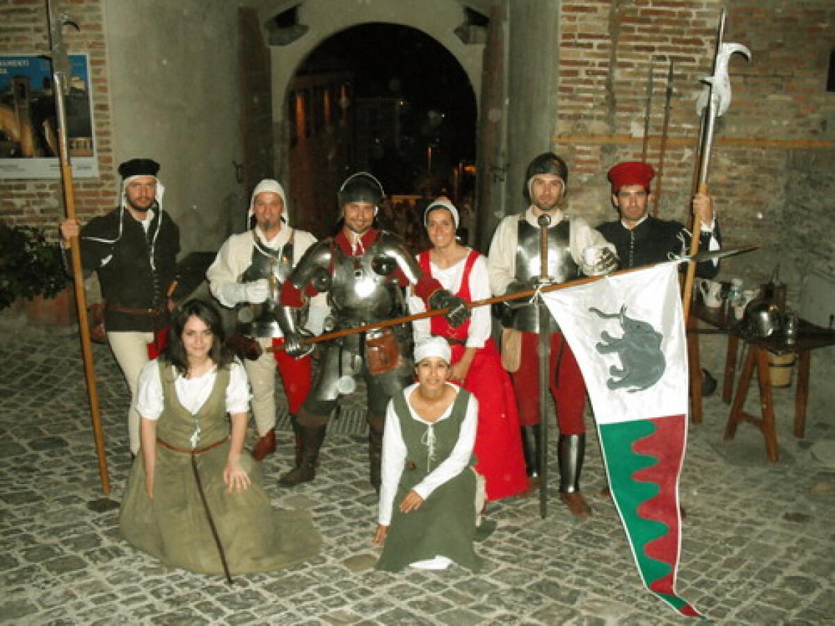 Ricostruito antico stendardo malatestiano del XV secolo -