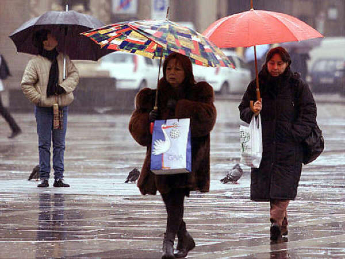 Pioggia e neve sui rilievi oltre i 900 metri in regione - 