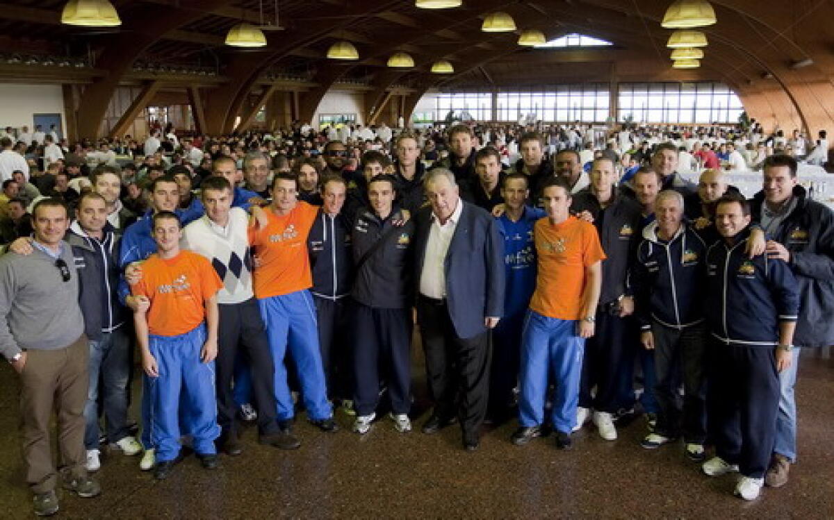 Pallacanestro Varese  in visita a San Patrignano - 