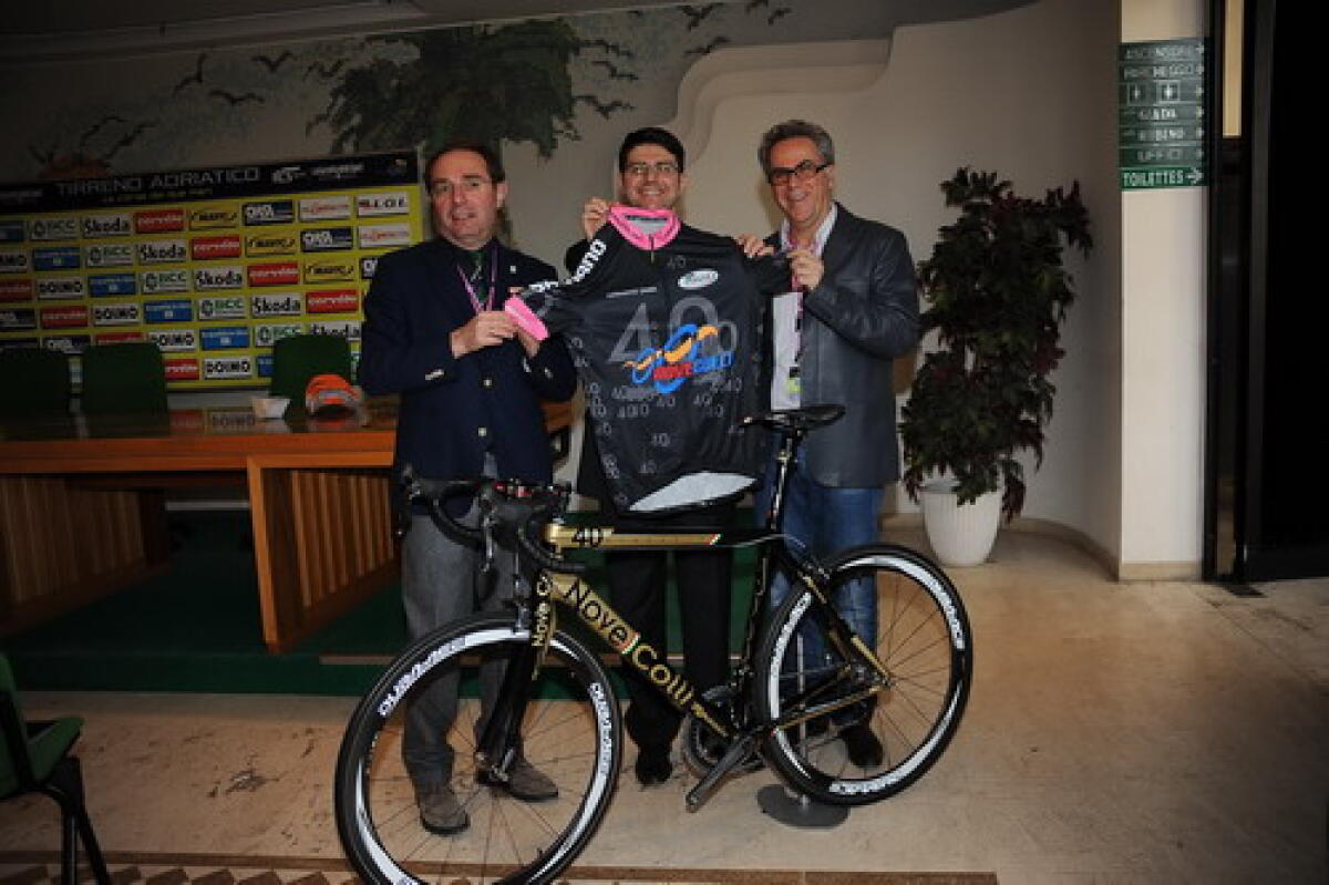 Nove Colli presenta Rossin limited edition e maglia griffata Germano Zama -