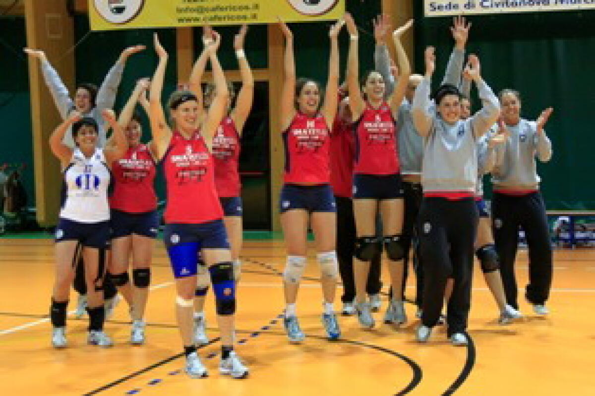 Volley B2 femm:  Porto Recanati-Viserba 1-3 - 