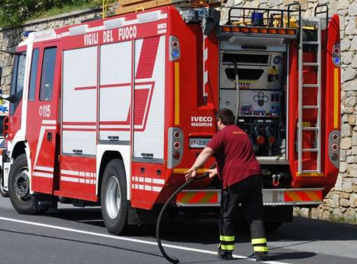 Incendio in AUSL Cesena, forse corto circuito -