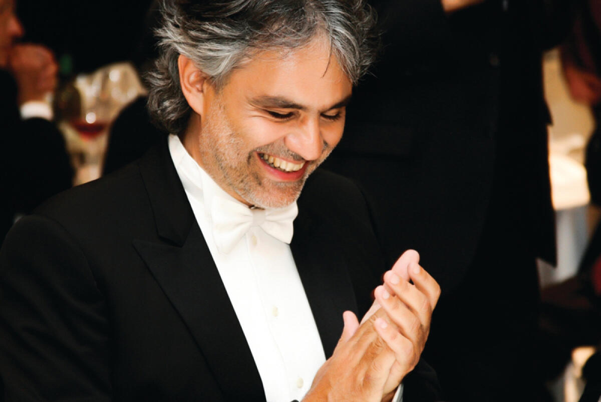 Andrea Bocelli a Riccione per "Chi ha sete venga a me" - 