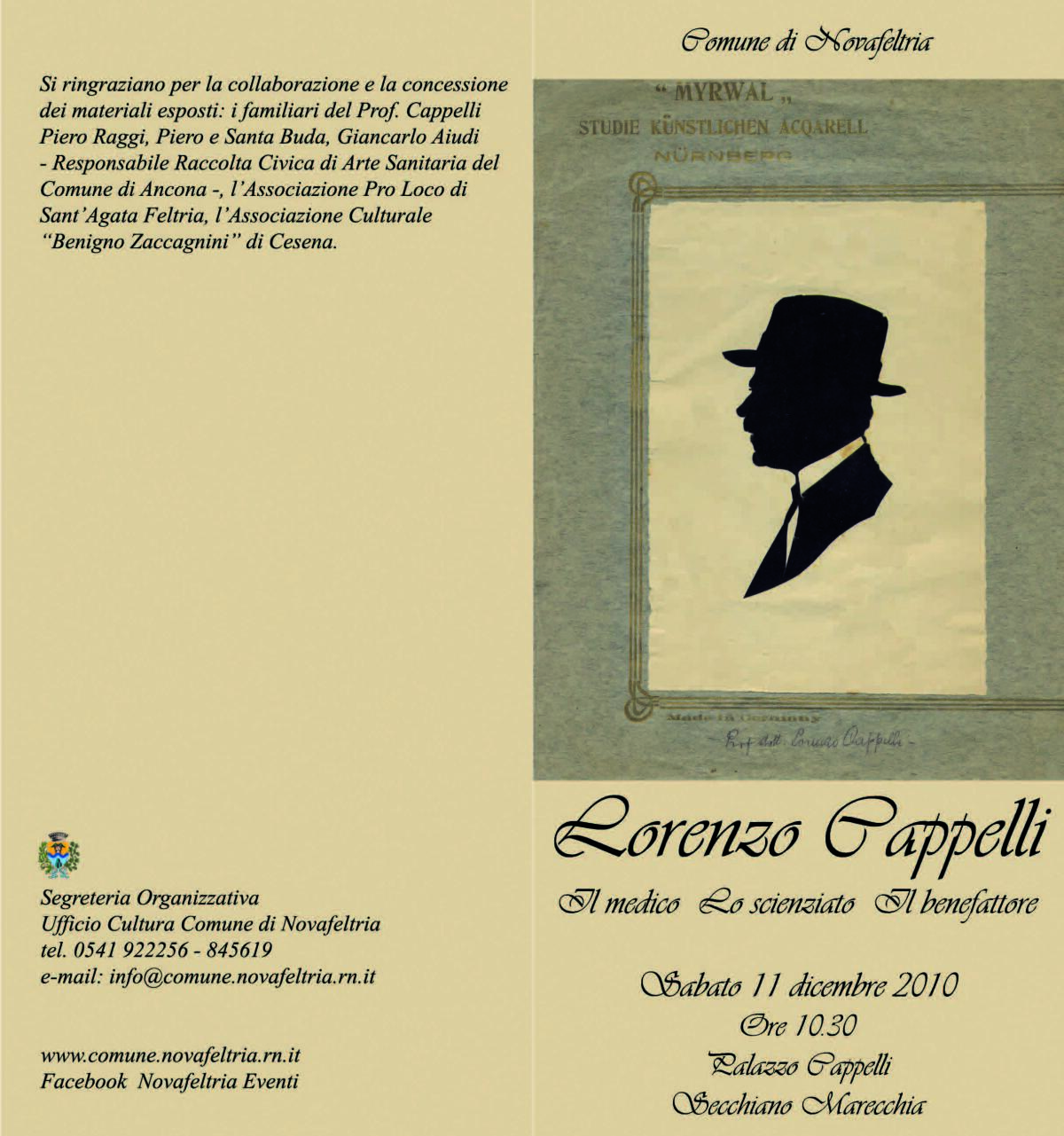 Novafeltria ricorda Lorenzo Cappelli - 