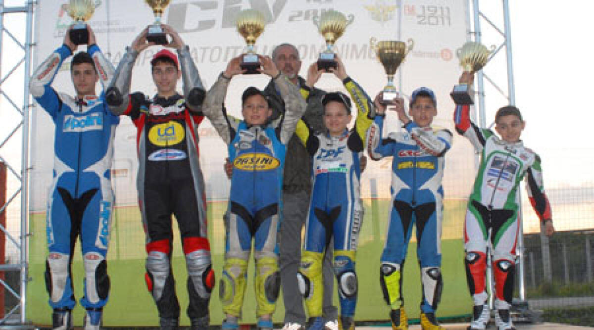 Campionato italiano minimoto, le poles -
