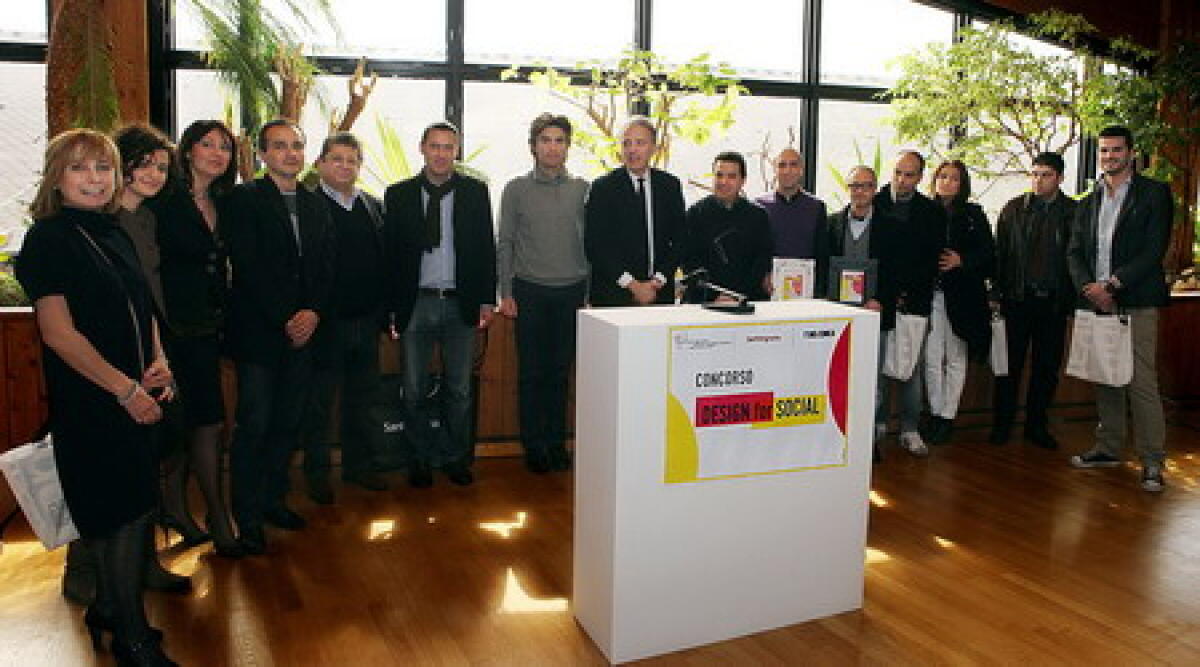 Sanpa, Luca Mazzotti premiato per Design for Social -