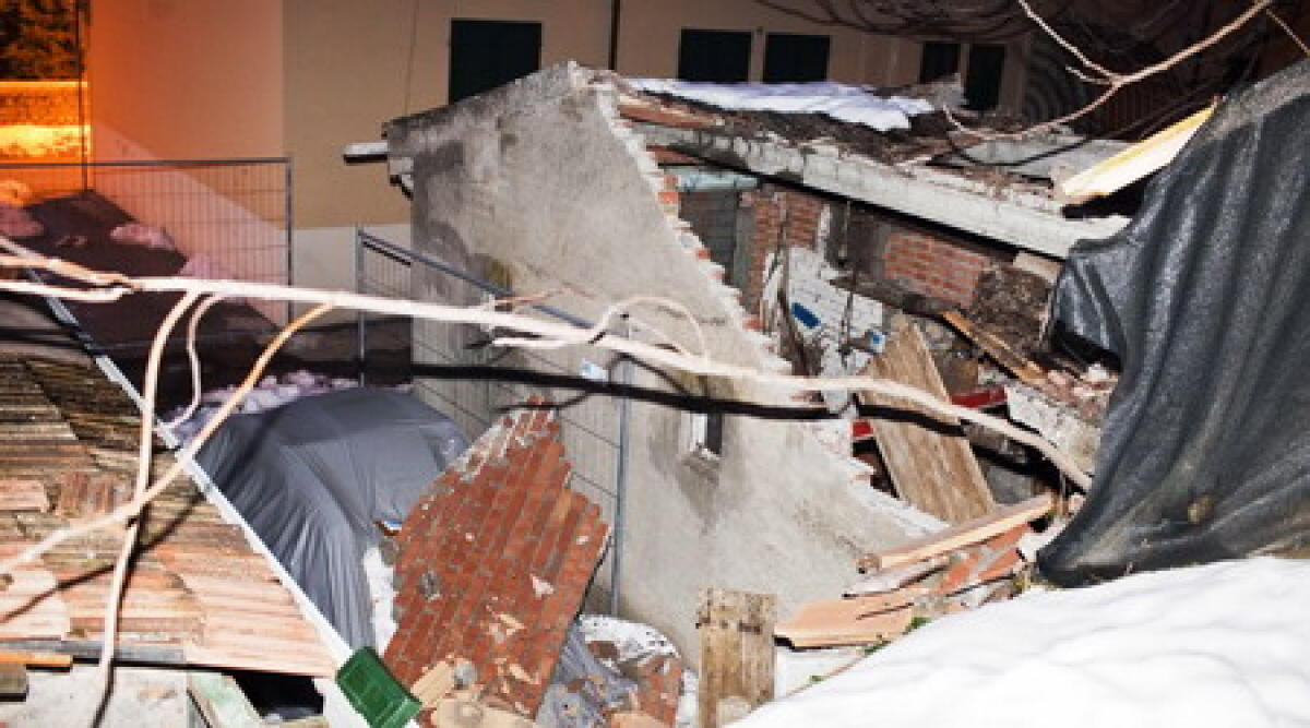 Allarme frane a Verucchio -