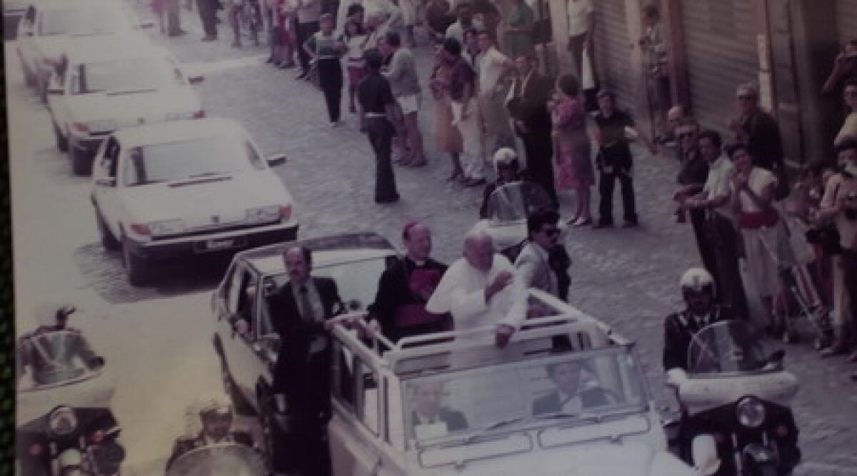 Il Meeting ricorda la visita del papa a Rimini -