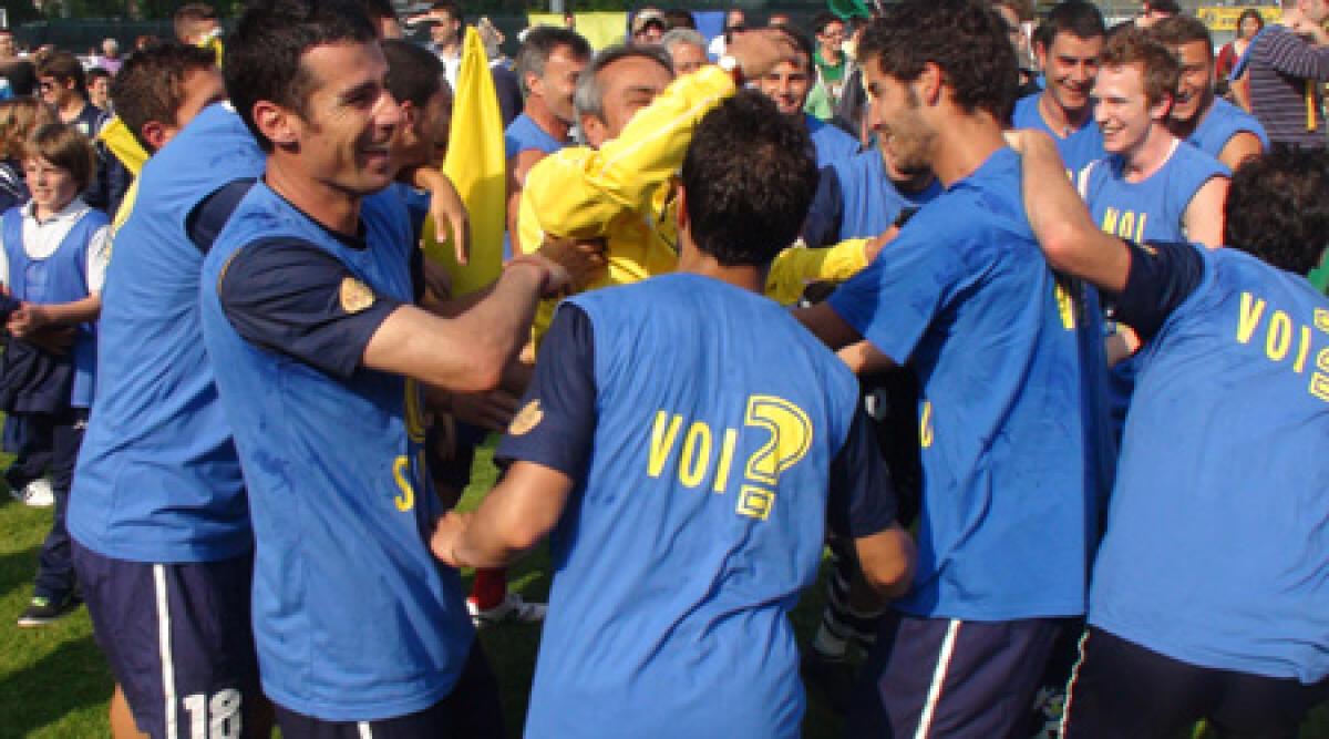 Santarcangelo, storica promozione in Lega Pro -