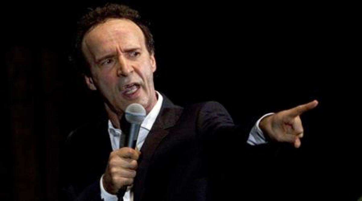 Pesaro. Festival Felicita': Benigni tra satira, Dante e battute a raffica -