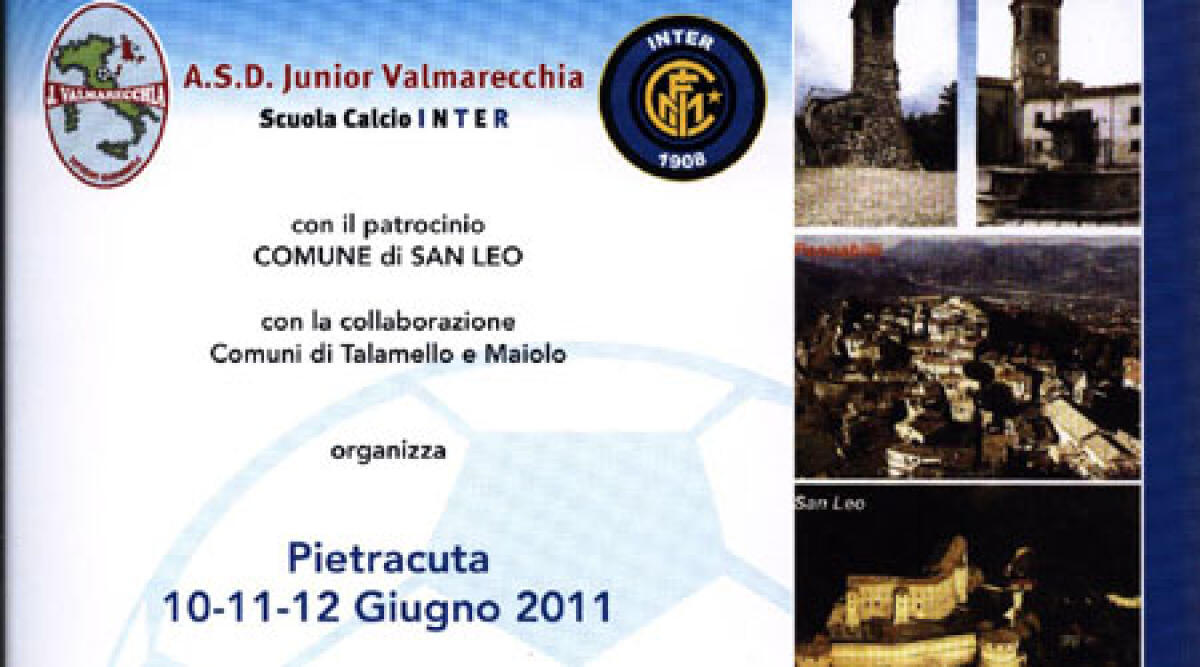 Calcio: 11-12 giugno a Pietracuta trofeo Valmarecchia - 