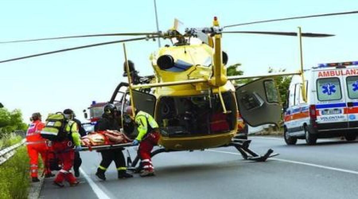 Due interventi dell'elisoccorso in Valmarecchia: ora in prognosi riservata -
