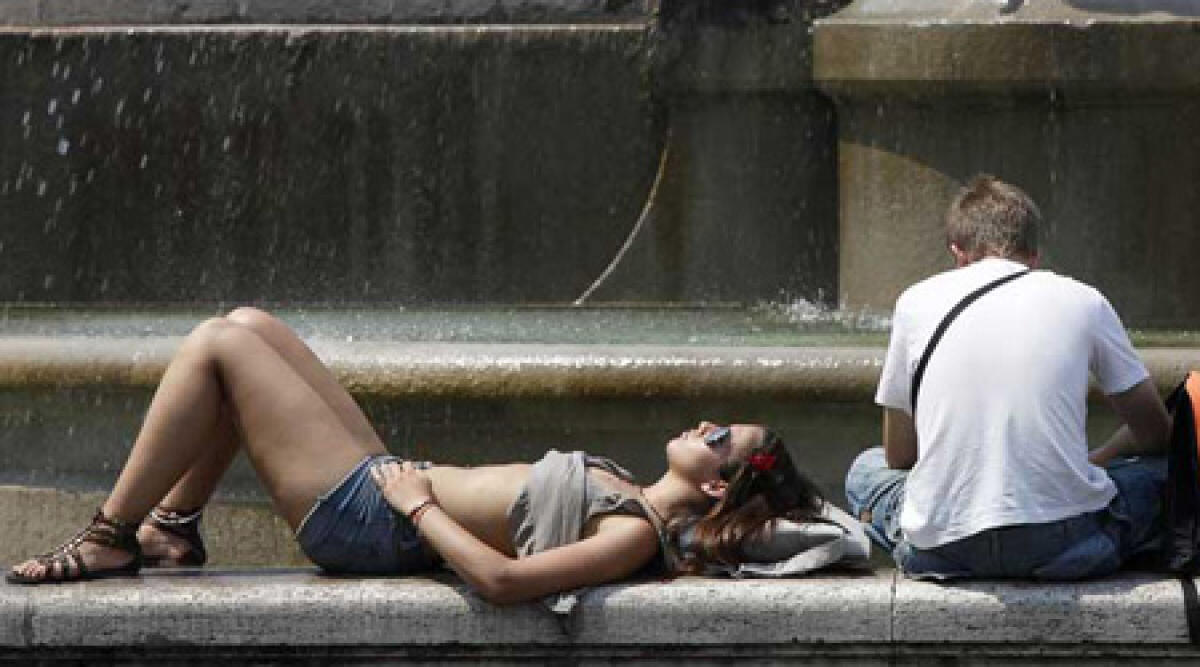 Caldo record: il picco tra mercoledi e venerdi prossimo -