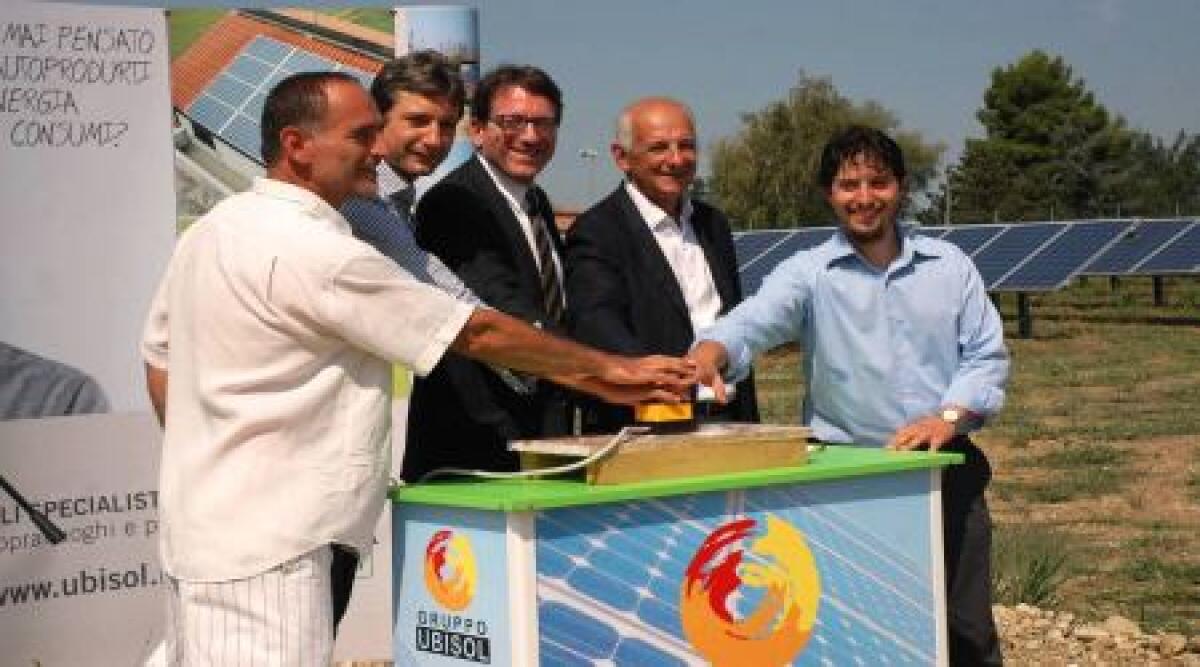 Avviato il piu' grande parco fotovoltaico di Rimini - 