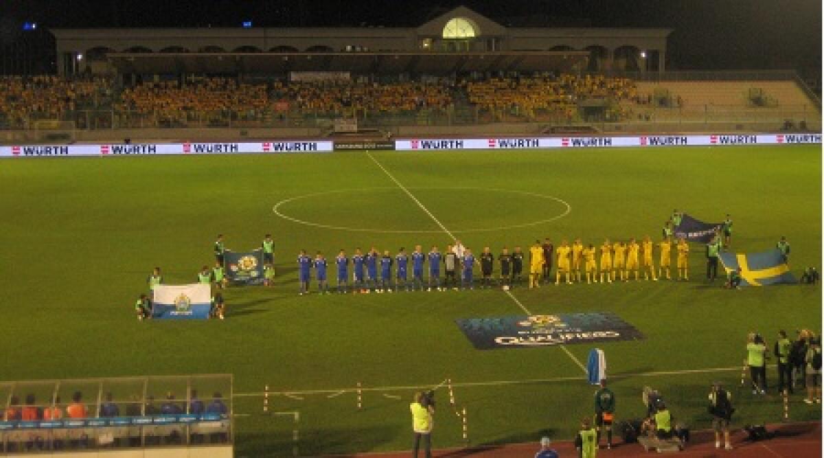 Qualificazioni Euro 2012: San Marino Svezia 0-5. Esclusiva intervista a Zlatan Ibrahimovic -
