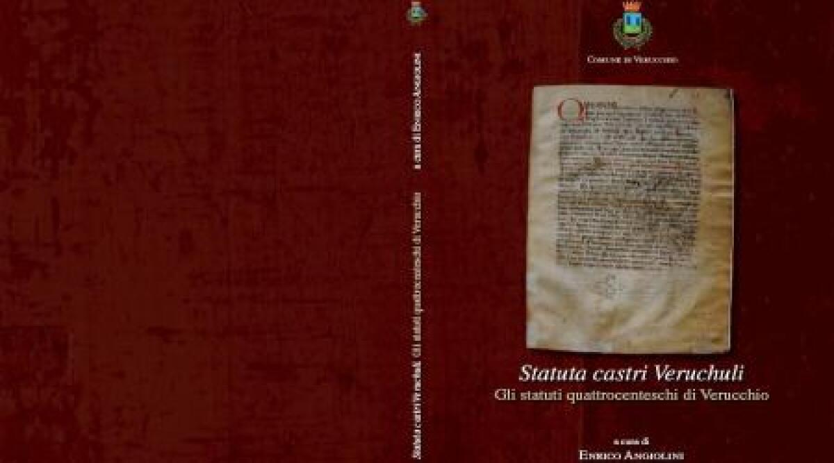 Pubblicati gli antichi statuti quattrocenteschi di Verucchio -