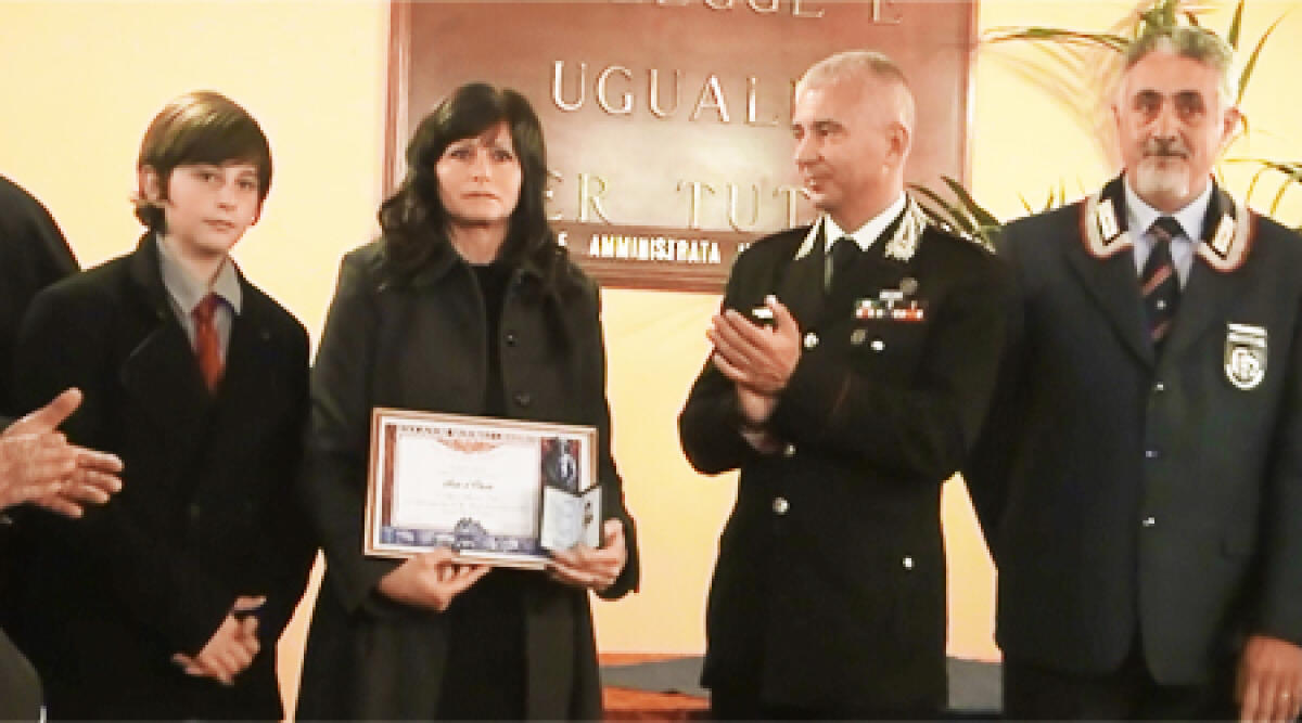 L'Arma dei carabinieri ricorda Alessandro Giorgioni -