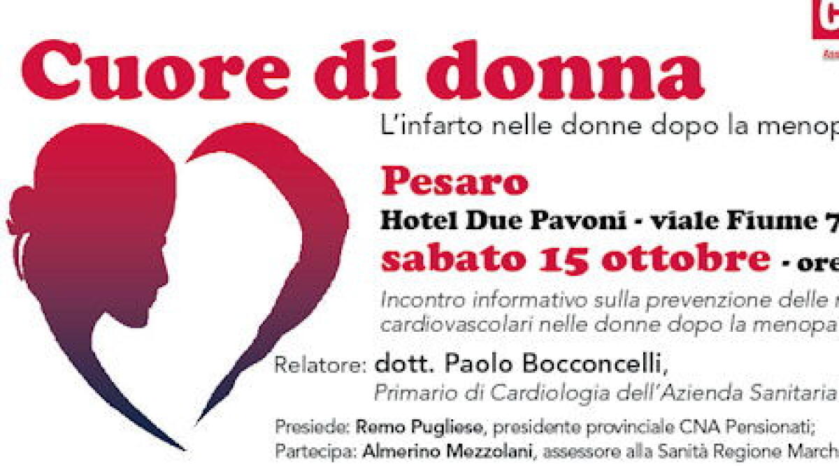 Cuore di donna, l'infarto delle donne dopo la menopausa -
