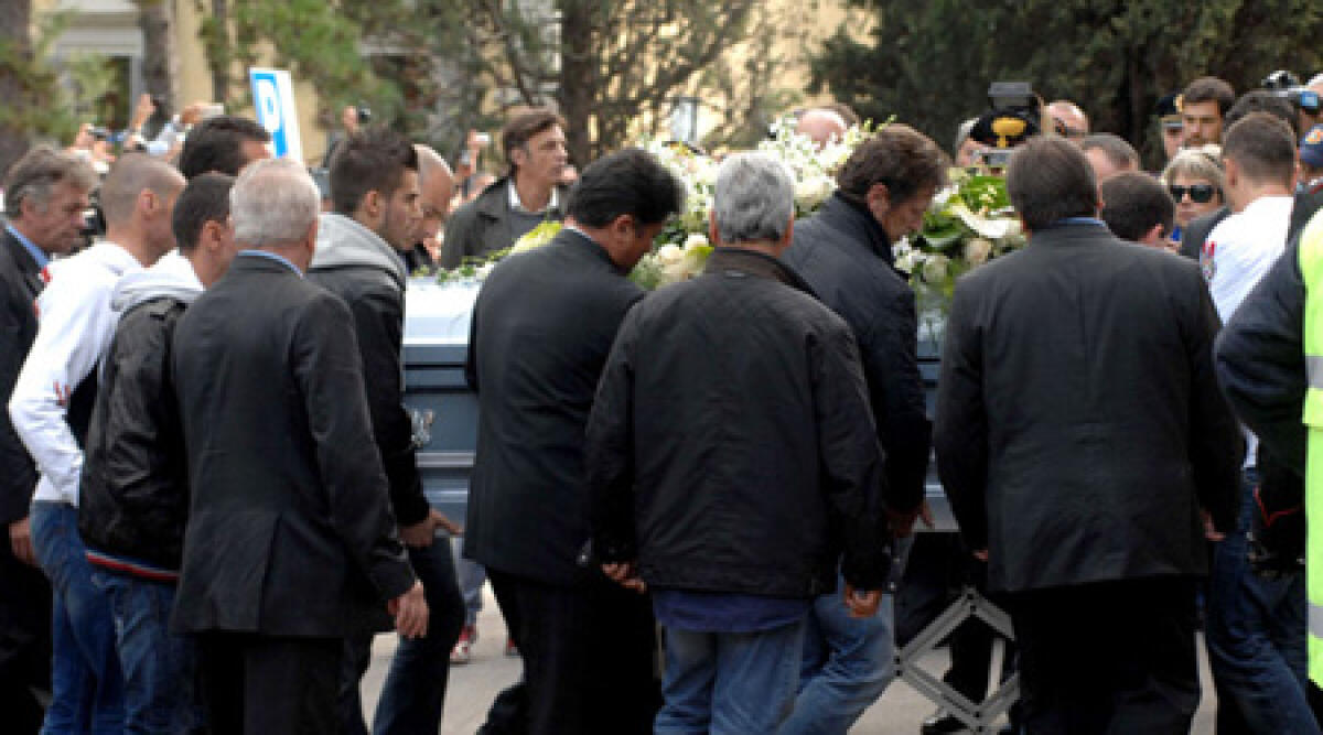 Marco cremato, le ceneri a casa Simoncelli -