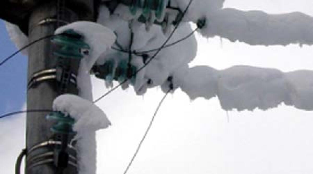 Neve: black out nella zona nord ieri sera - 