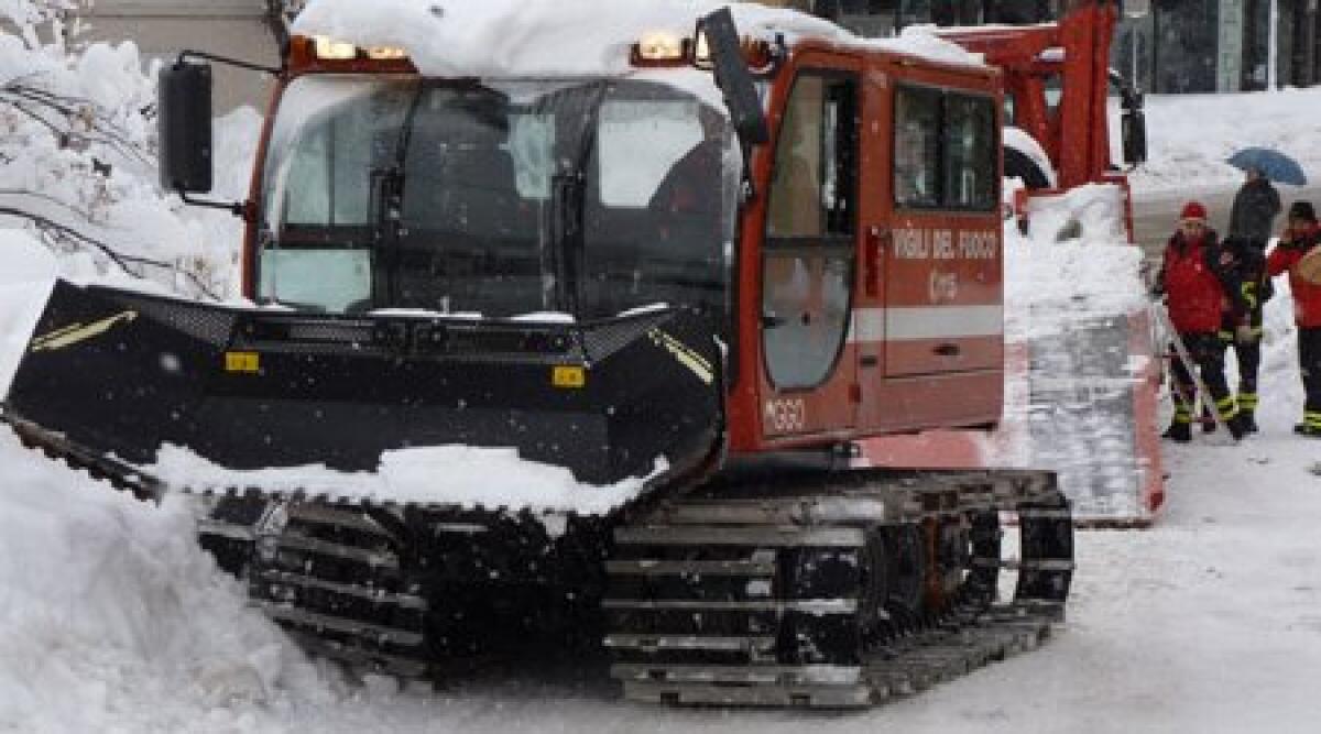 Emergenza neve: in arrivo altre 80 unita' dal Trentino -