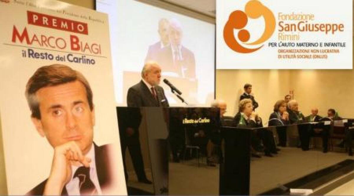 Premio Marco Biagi: Fondazione San Giuseppe di Rimini prima classificata -