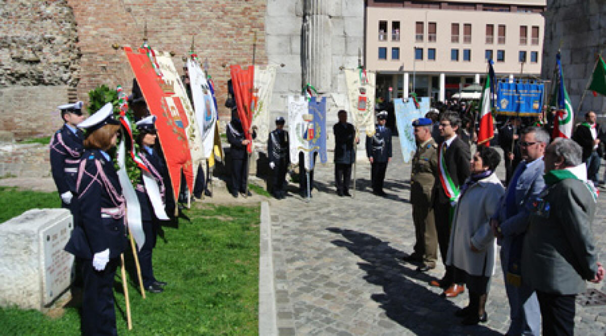 25 aprile: il discorso del sindaco Gnassi e di Sante Rodriguez (Anpi Rimini) -