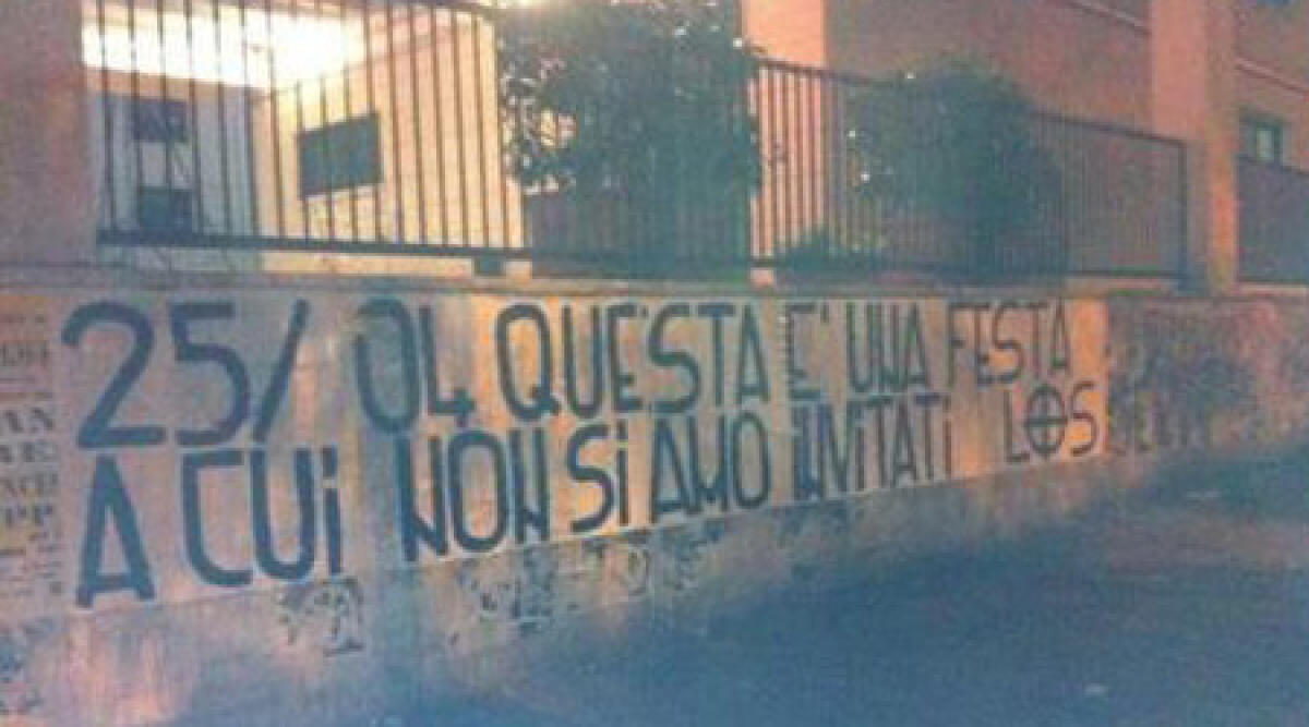 Forza Nuova non ci sta: '25 aprile lutto nazionale' -