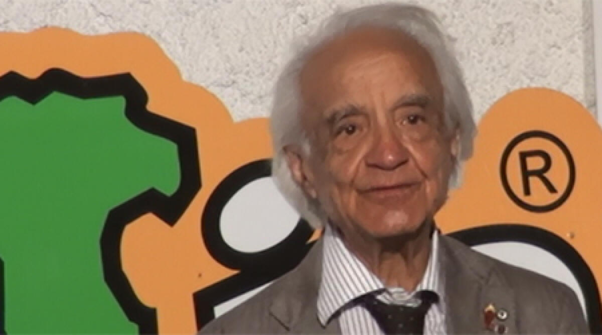Video: Zichichi incontra gli studenti a Italia in Miniatura -