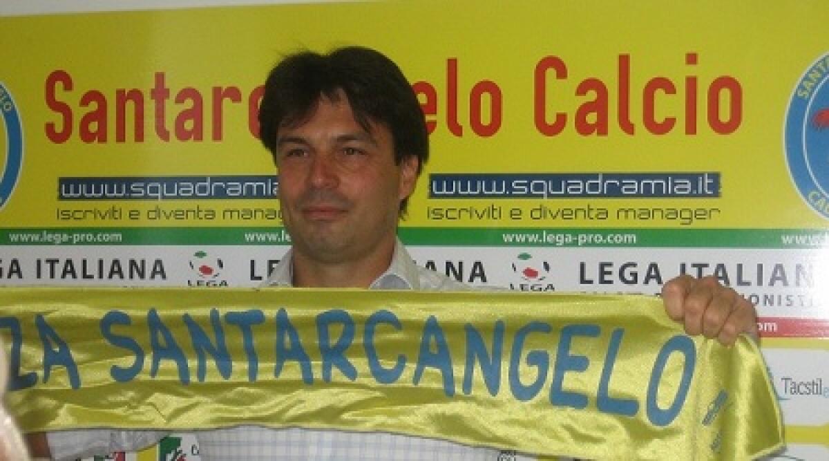 Calcio Santarcangelo: le prime parole del nuovo allenatore Filippo Masolini -
