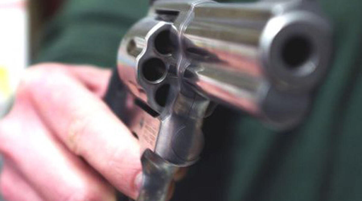 Rimini, avances in zona scambisti: viene aggredito a colpi di pistola - Pistola, foto di repertorio