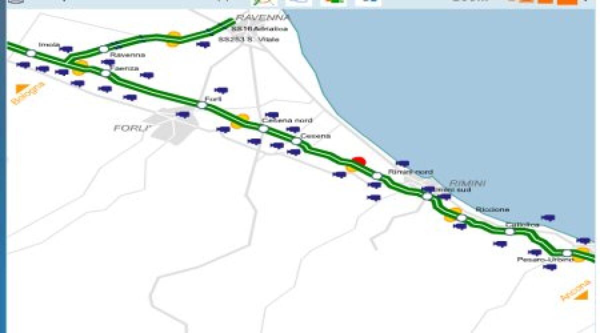 Lavori A14: chiusura di Rimini Nord per due notti - 