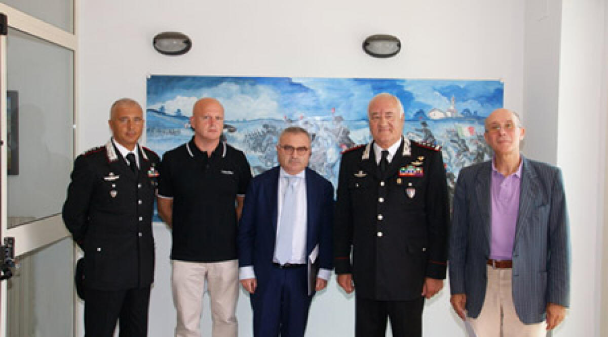 Il Generale Iadanza in visita al Comando Provinciale dei Carabinieri - 