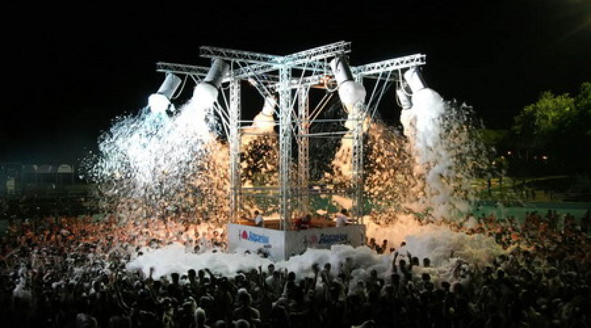 Un ferragosto da ballare all'Aquafan - 