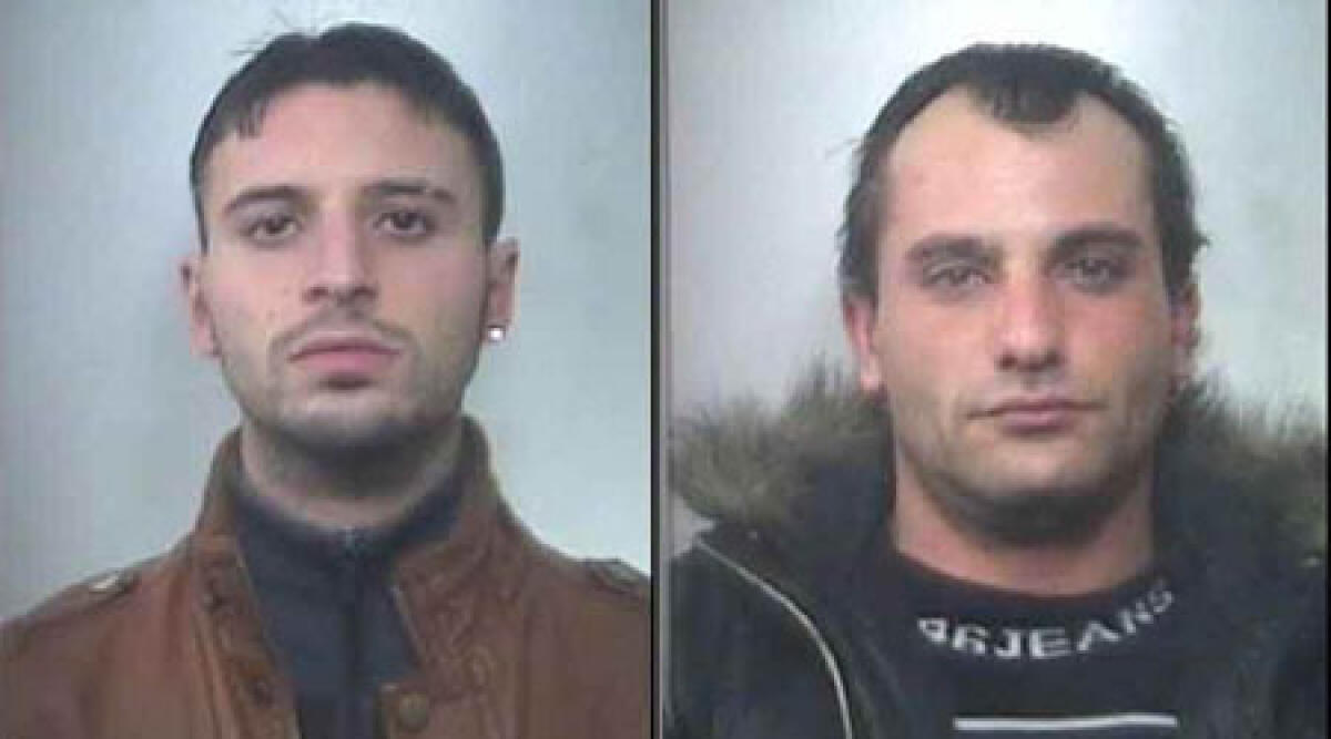Tre rapine e 40mila euro di bottino in meno di tre mesi: arrestati due catanesi -