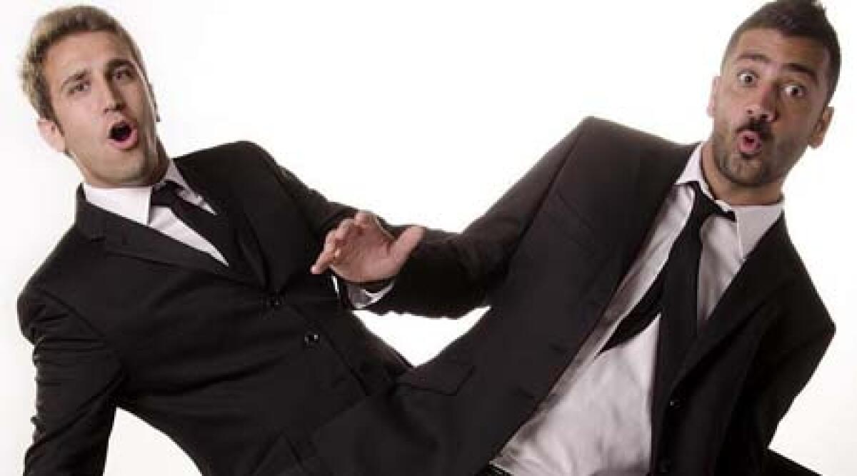 Le Iene 'Ultras dei Vip' Pio ed Amedeo a Rimini - 