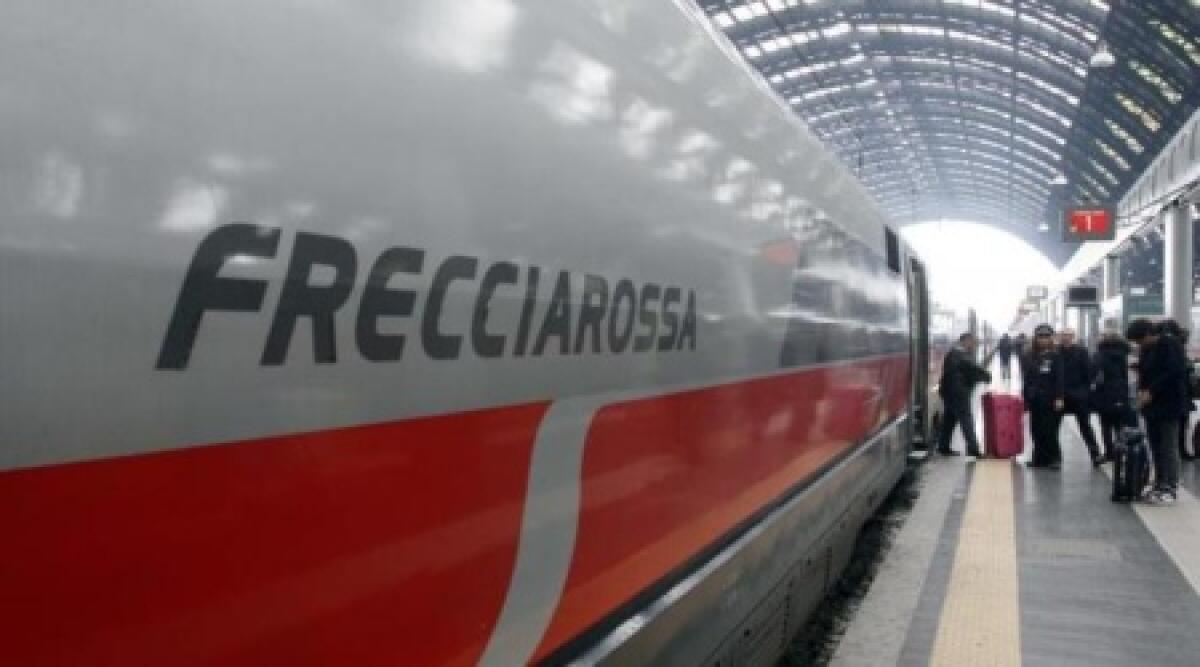 Il nuovo Frecciarossa Ancona Milano e' arrivato a Rimini - 